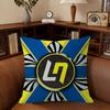 Racing Driver Pillow Cover for Bedroom  LLandos Room and Living Room Sofa Decorative  NNorris Cushion Cover
