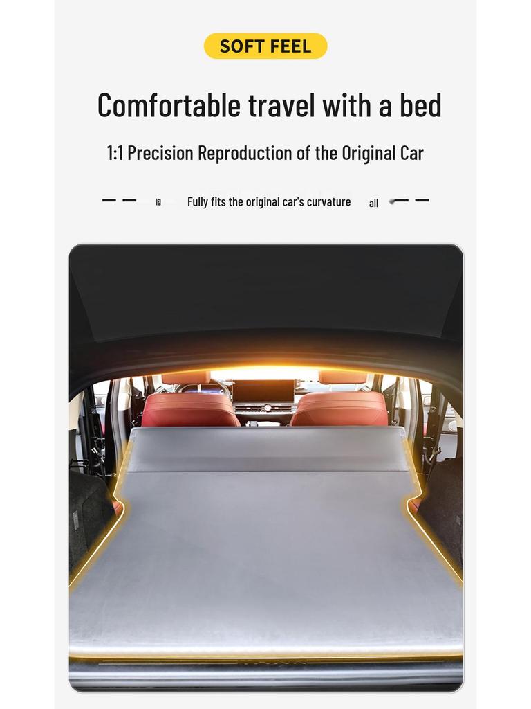 Tank 500 Car Rear Seat Inflatable Sleeping Pad