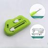 Stretchable Thread Remover with Scale Needle Threader Magnetic Sewing Guide Positioning Stitch Unpicker for Sewing Supplies