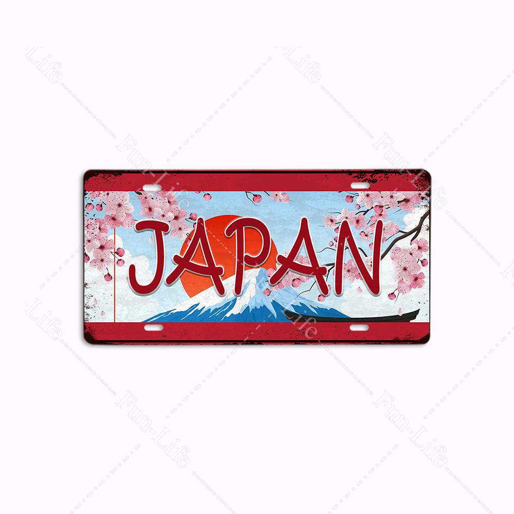 Retro City Metal Sign Plaque Metal Vintage Plate Tin Sign Wall Decor for Home/Art/ Pub/Bar/Wall Decoration 15x30cm