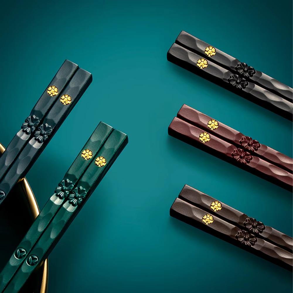 5 Pairs Non-Slip Chinese Chopsticks Set Reusable Dining Chopsticks Sushi Chopsticks Restaurant