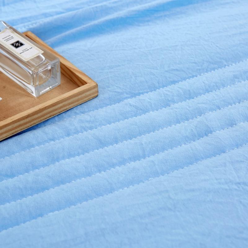 Gewaschene Baumwolle Klimaanlage kühle Decke dünne Decke, einzeln im Sommer, maschinenwaschbar, einfarbig im Sommerdecke