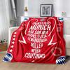 Bayern Munich Blanket Soft Warm Cozy Great for Livingroom Office Couch for All Occasions Warmthful Decor Best Holiday Gift for Friends Family