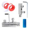 Faucet Angle Valves Broken Wire Extractor Household Manual Plumber Tool Broken Wire Extractor for Water Main Breaks Repair