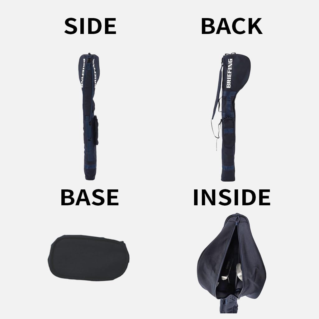 BRIEFING Futerał na kije golfowe 1000D Futerał na kije golfowe BRG231G58 Granatowy Futerał na kije golfowe