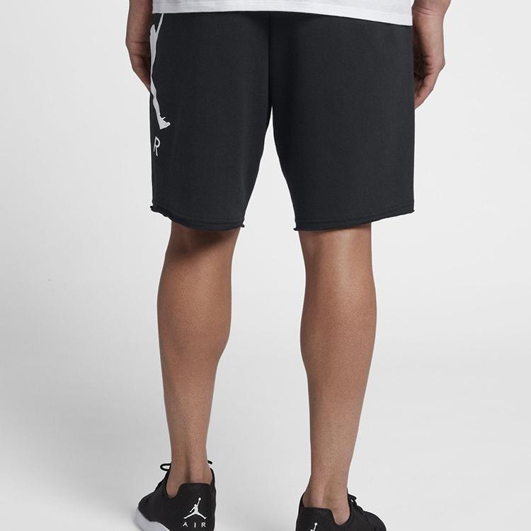 Air Jordan Jumpman Logo Knitting Sports Short Men Black Men's AJ0808-010