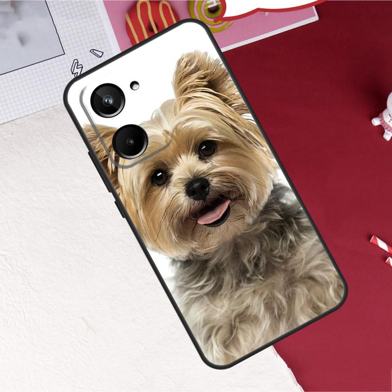 Yorkshire Terrier Dog Puppy For Realme 15 Pro GT7 GT6 10 11 12 13 14 Pro Plus C55 C71 C75 C67 C63 C61 C53 C35 C65 Case