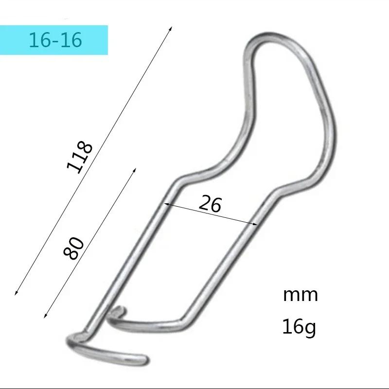 Plant Cages Steel Buckle Fixing Clamp Garden Greenhouse Pipe Support Fixing Clamp Connector Steel Pressing Spring Wire Clip