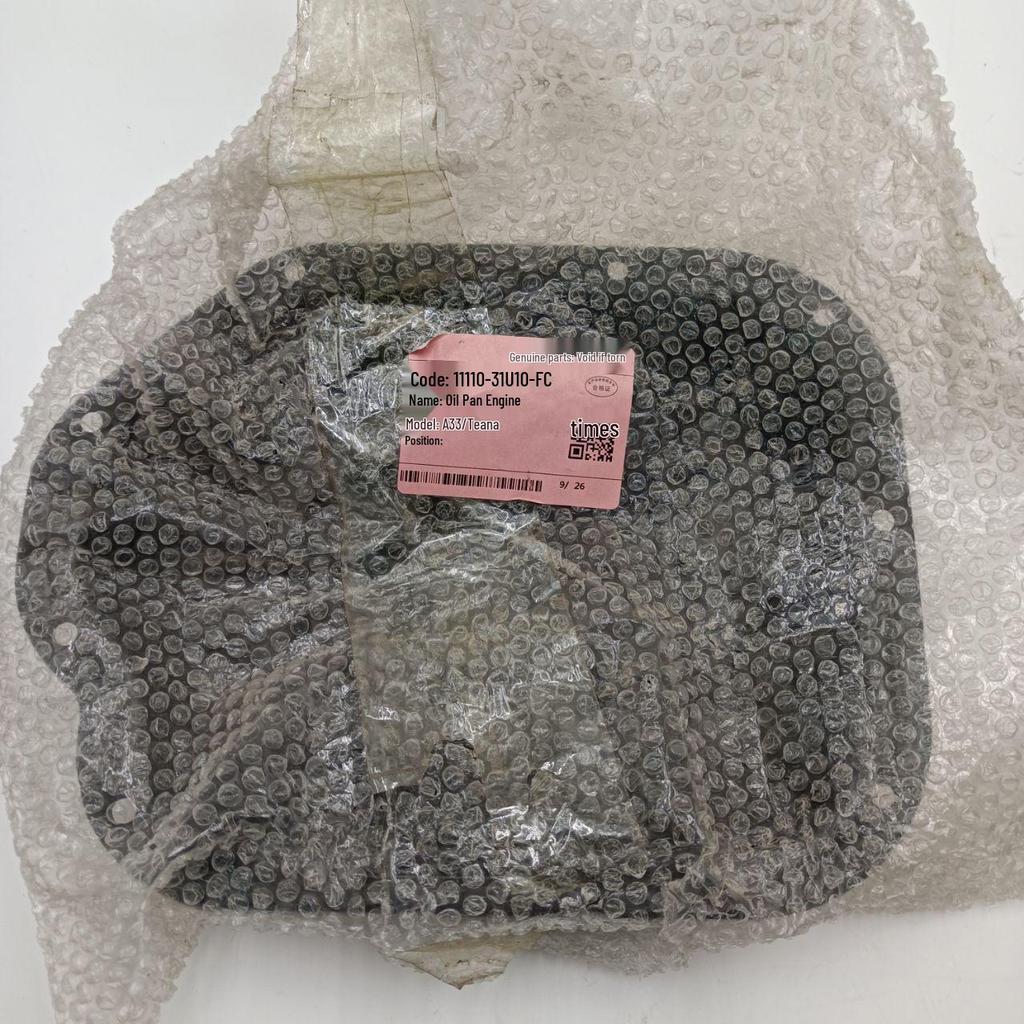 Compatible Oil Pan for A33/Altima Engine, Iron Part 11110-31U10-FC