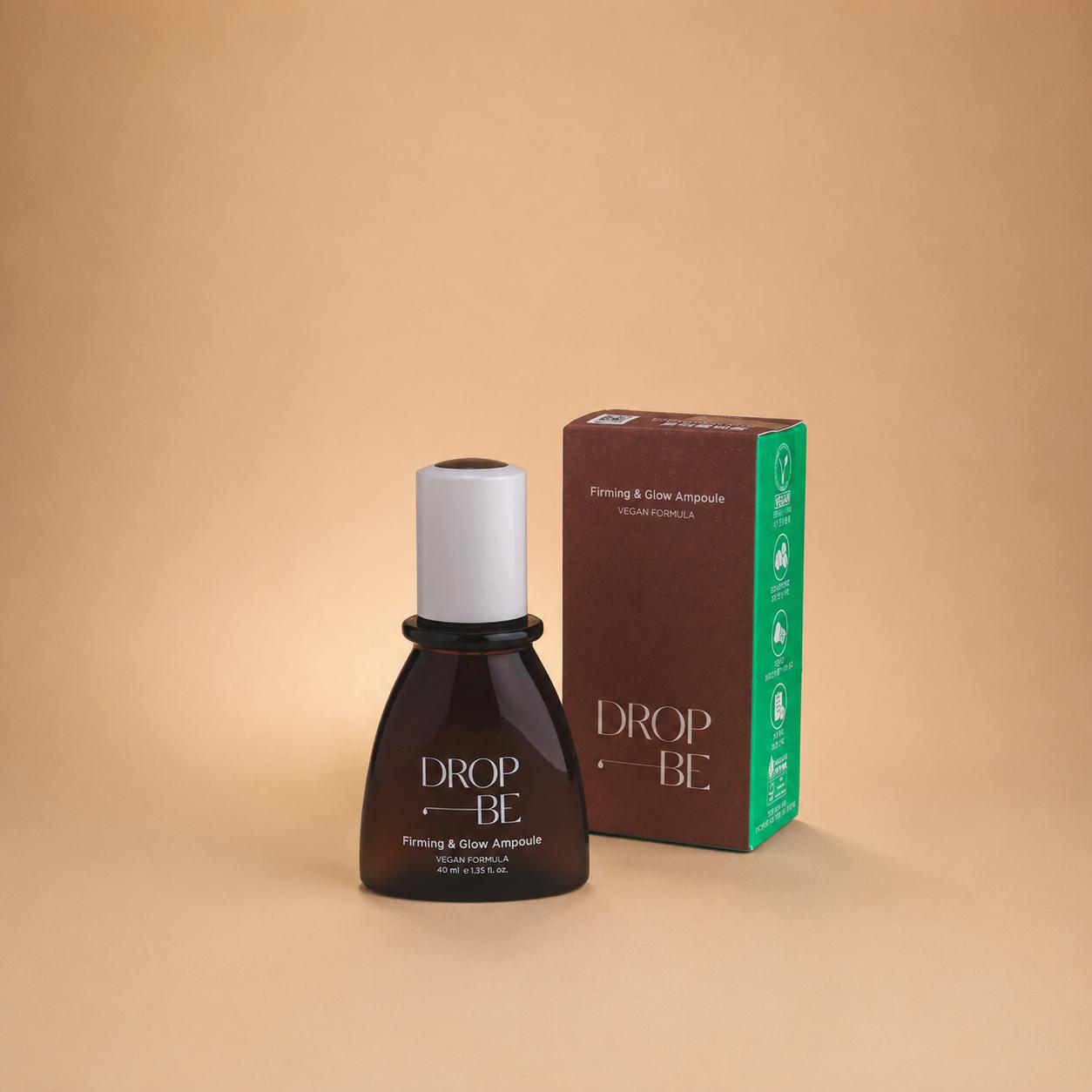 DROPBE Firming Glow Ampoule 40ml – Elasticity Boosting Radiance Serum for Smooth & Firm Skin