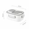 New Double-layer Insulated Lunch Box Fresh-keeping Leak-proof Lunch Container Plastic with Spoon Food Storage Box for Adults