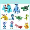 Baban Blocos de Montar Jardim de Infância Temporada 3 Boneco Monstro Verde Artesanato de Jardim Baban Playground Blocos de Montar Brinquedo