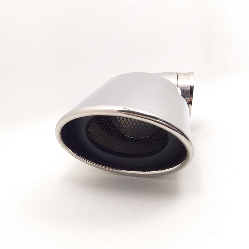 Țeavă de eșapament decorativă argintie pentru Nissan Qashqai