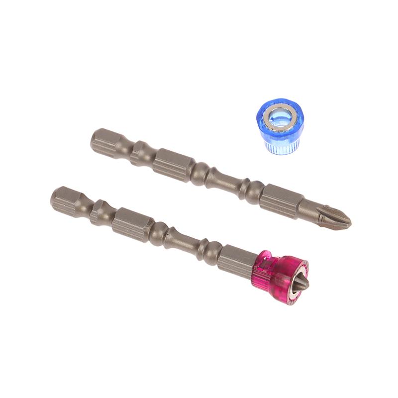 5/10Pcs Screwdriver Drill Bit With Magnetic Bit Bit 1/4 Inch 6.35Mm Hex Handle Electric Drill Tool Attachment Single Head