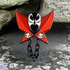 1 Pc Gothic Enamel Dark Hero Lapel Badge Classic Brooch Pin Jewelry Halloween Decorative