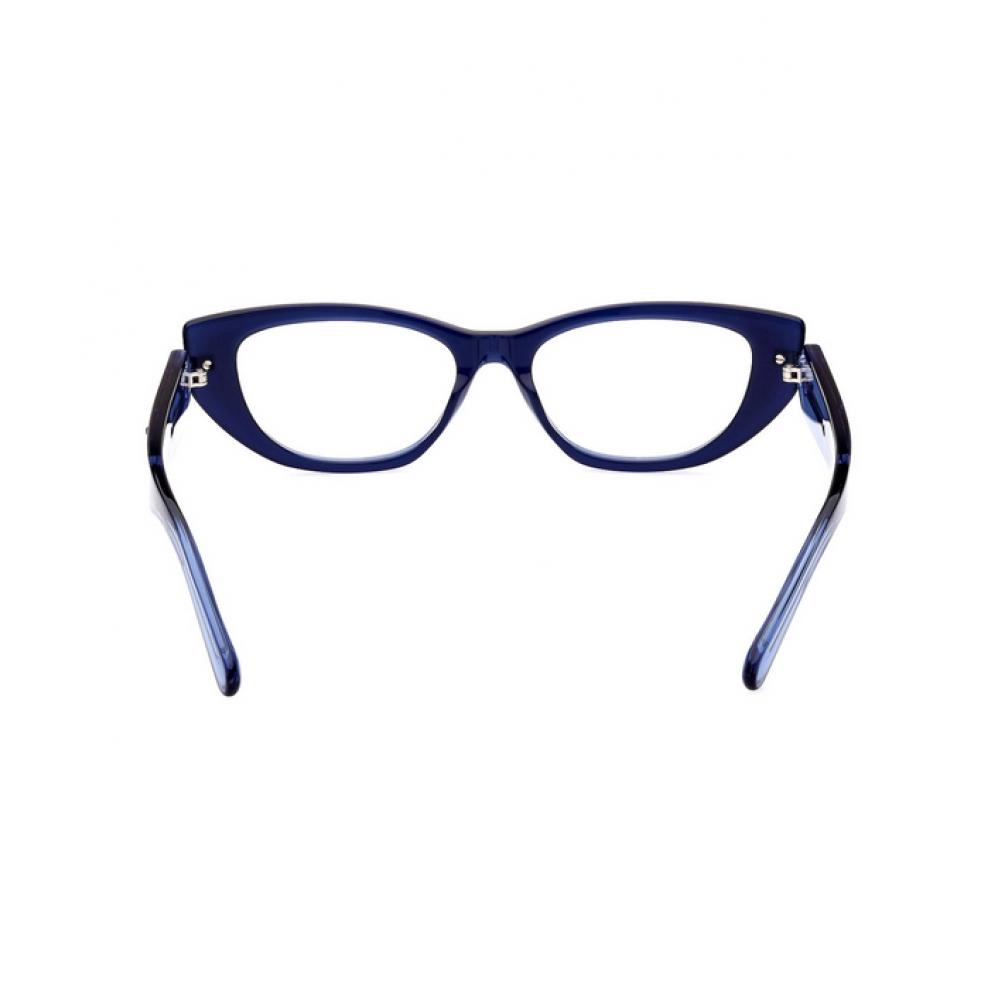 Swarovski Sk5476 Cat Eye Eyeglasses Shiny Black