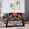 Hulk Hogan Hulkamania RIP Blanket Fleece Decoration Breathable Ultra-Soft Throw Blanket for Sofa Office Rug Piece