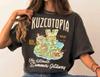 Vintage Pozdrowienia z Kuzkotopii z filmu Nowe Szaty Cesarza Koszulka Walt World