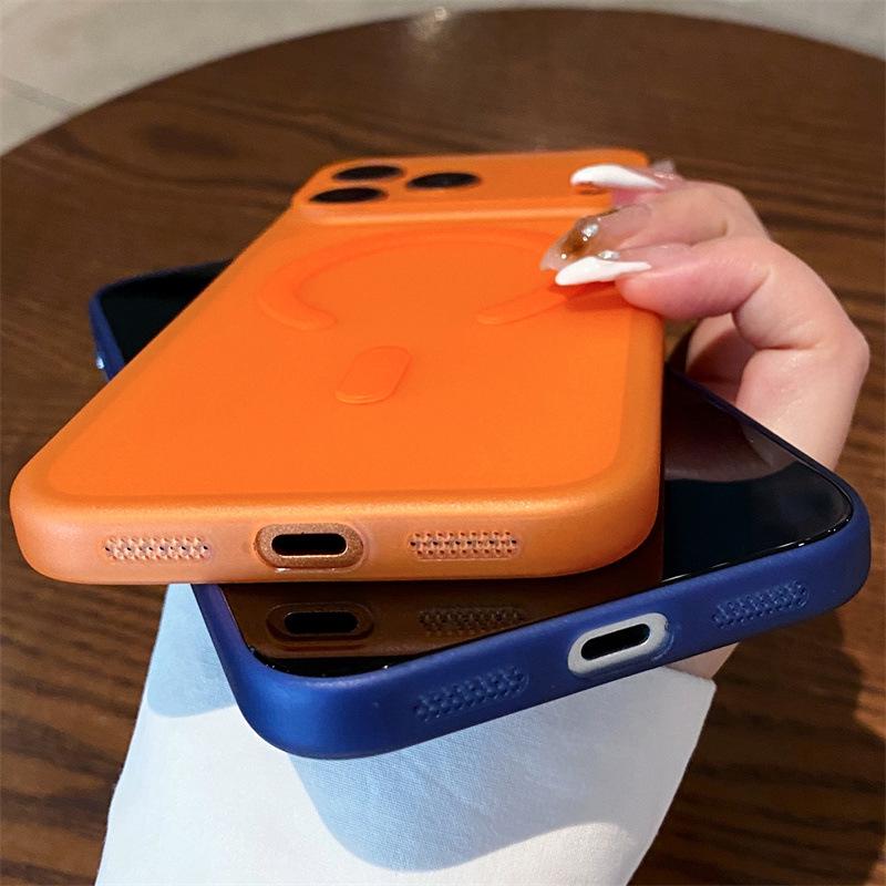 Custodia Magnetica Ice Mist per Telefono per iPhone 17 Pro Max - Compatibile con Apple iPhone 13/14/15/16/17, Design Morbido