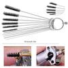 25PCS Carburetor Screwdriver Carburetor Adjustment Tool Kit with Carburetor Cleaning Brush Needle Compatible with Weedeater