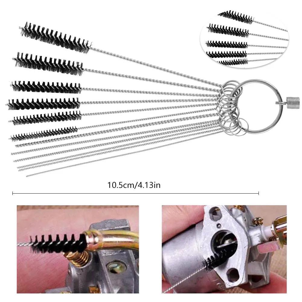 25PCS carburator șurubelniță carburator reglare scule cu ac perie de curățare carburator compatibil cu Weedeater