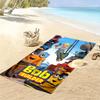 Bob der Baumeister Print Strandtuch, Großes Weiches Schnelltrocknendes Handtuch für Strand Camping Schwimmen