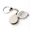 15X Handheld Mini Folding Magnifier Portable HD Key Chain Magnifiers Magnifying Glass Lens Durable Glass Loupe Pocket Tools