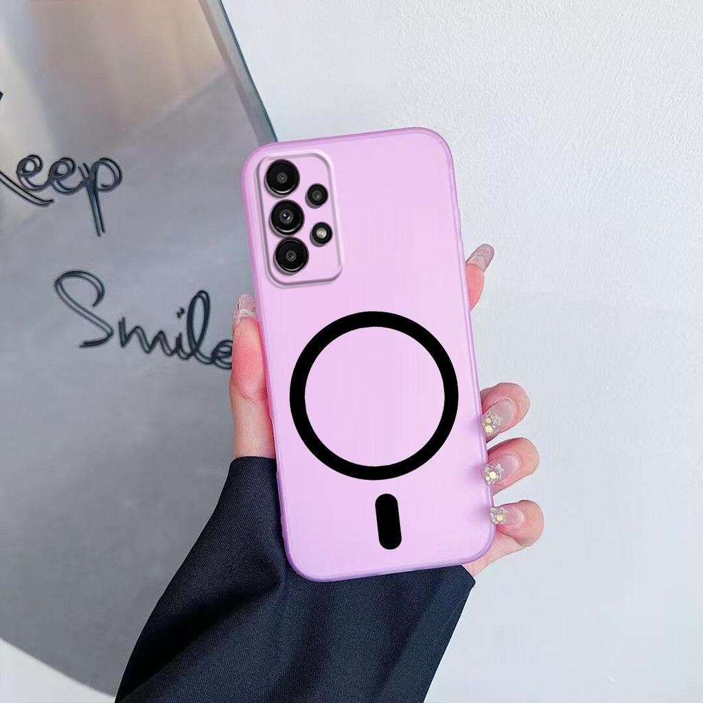 Case for Samsung Galaxy A53 5G,A32 4G,A32 5G,A13 4G Premium Magnetic Matte Phone Casing Protection Cover