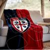 Fußball Cagliari Design Decke Leicht Ideal Bettdecke Perfekt für Reisen, Camping, Wohnzimmer, Büros, Sofas, Fan Weihnachtsgeschenk