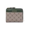 Patrick Cox Rich Color Combi Bi-Fold Wallet Lily Monogram Green PXLW7LS3