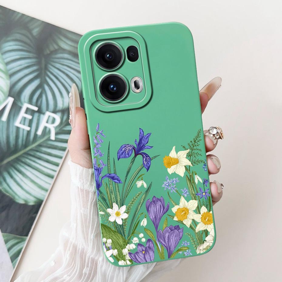 Cute Cartoon Phone Case For OPPO Reno13 Pro / Reno13 / Reno13 F 4G 5G Soft Silicone Protective Cover For Oppo Reno 13 13F 13Pro