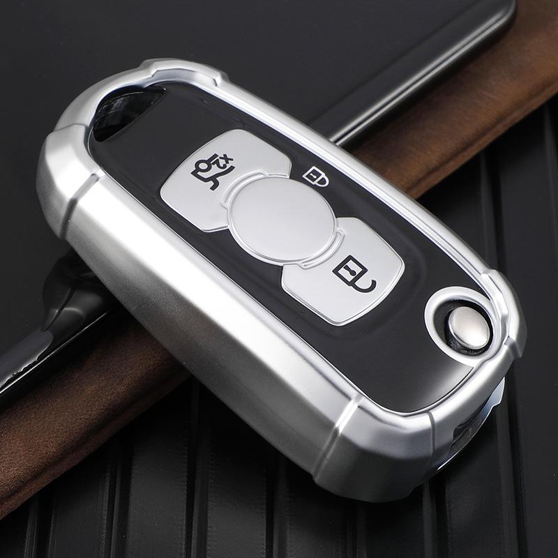 TPU Soft Key Shell with Buckle for 2016-2018 Buick Verano, GL6 Models