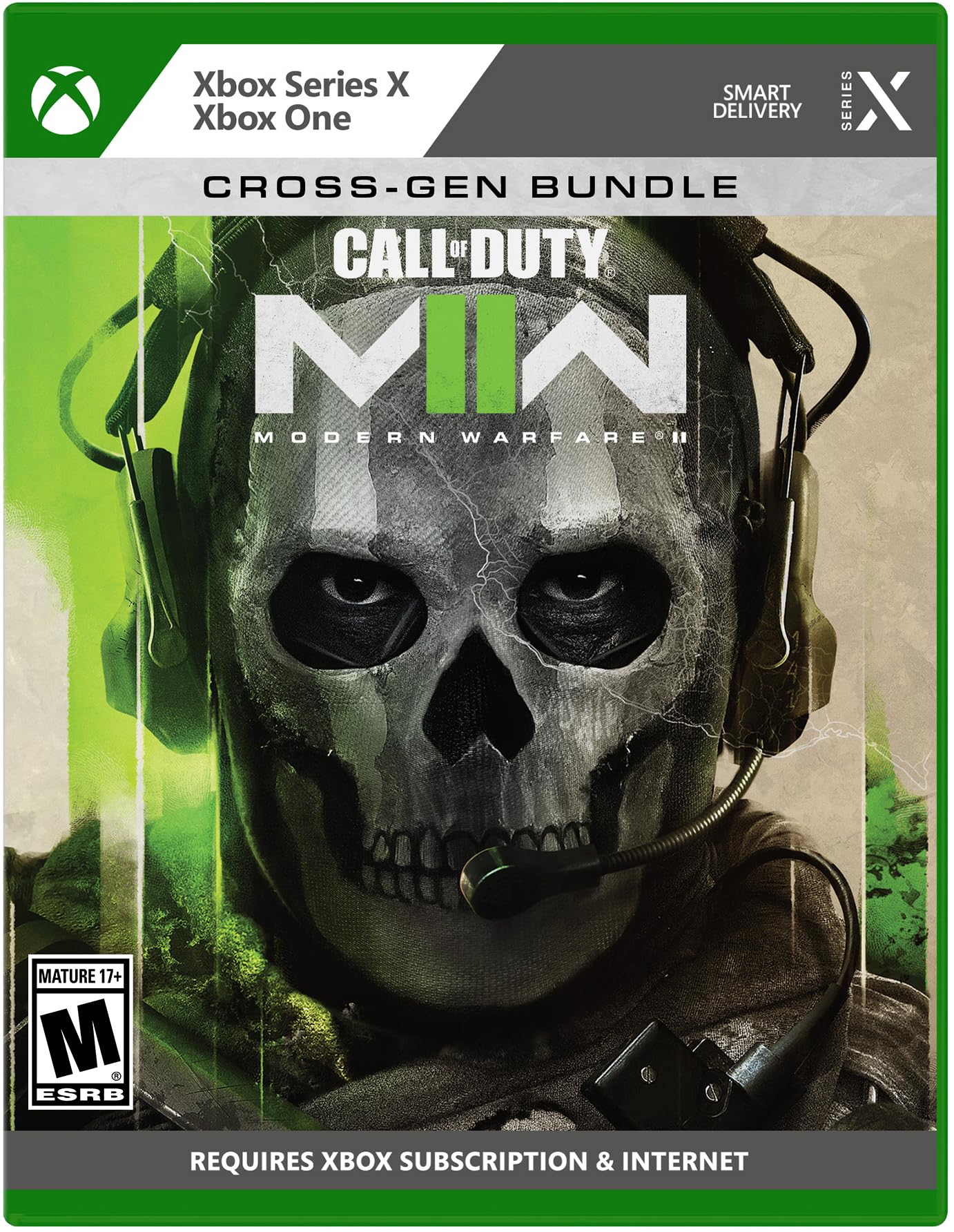 

Call of Modern Warfare II North Xbox One Duty (Импортированная Америка) - зелёный