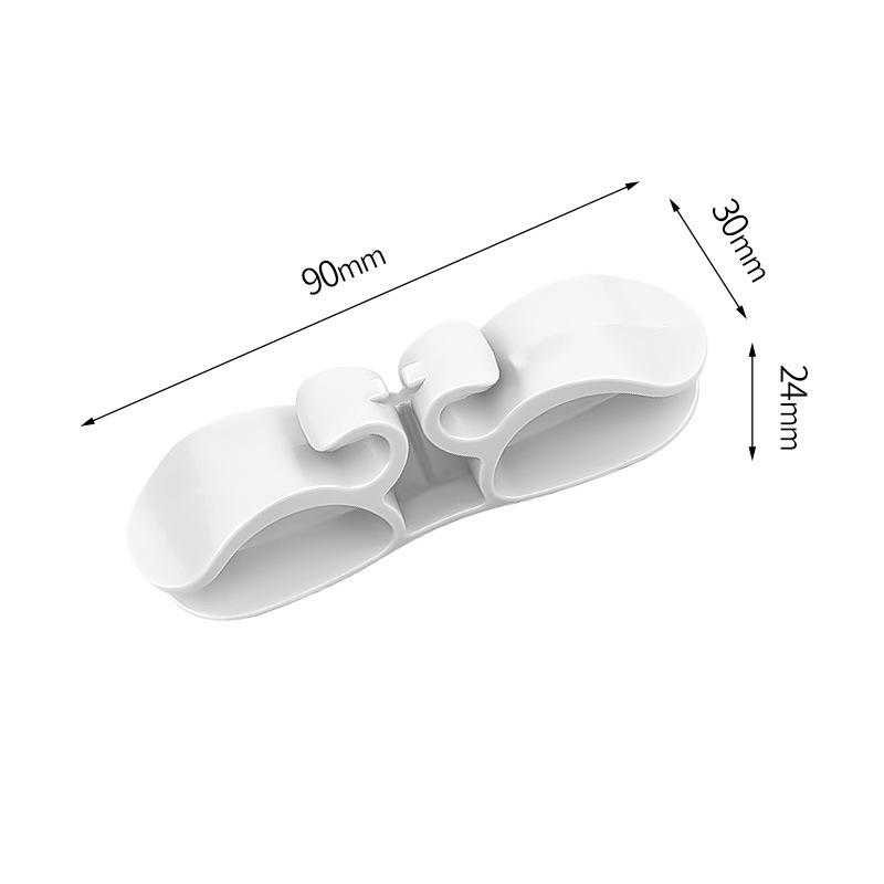 Cord Winder Organizer Kitchen Cord Wrapper Cable Management Clip Holder For Air Fryer Coffee Machine Fixer Data Line Fixed Clip