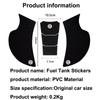 Pentru KAWASAKI ZX-14R ZX14R ZZR1400 GTR1400 2006-2015 Motocicletă Anti-alunecare Tampoane pentru rezervor de carburant Autocolant de tracțiune cu prindere pentru genunchi