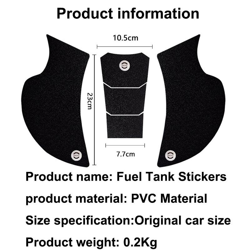 Pentru KAWASAKI ZX-14R ZX14R ZZR1400 GTR1400 2006-2015 Motocicletă Anti-alunecare Tampoane pentru rezervor de carburant Autocolant de tracțiune cu prindere pentru genunchi