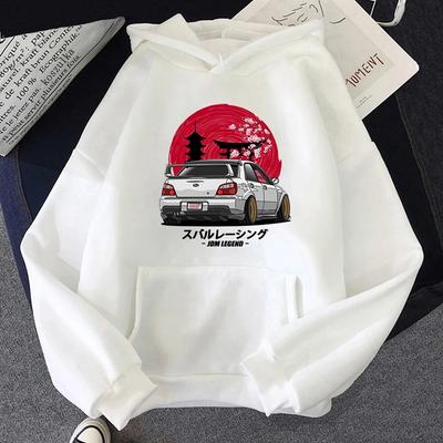 Podzim Zima JDM Mikiny do auta Zima Teple Ženy/muži Mikina s kapucí Jaro/Podzim Unisex mikina Vintage Harajuku Graphic Sudaderas