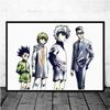 Classic Japanese Anime Canvas Painting Hunter X Hunter Posters and Prints Abstract Wall Art Pictures for Kids Living Room Decor