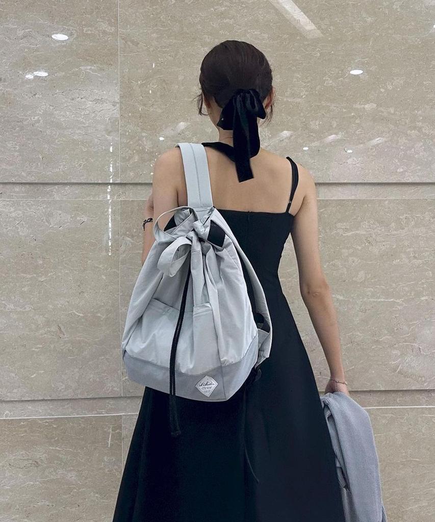 Ithinkso String Bucket Backpack