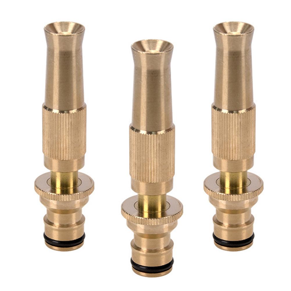 Interchangeable Nozzles Copper Car Wash Nozzle Car Washing Vehicle Maintenance Easy Water Flow Control Effective Dirt Removal
