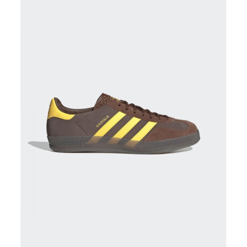 Adidas Gazel Indoor   Brown Yellow Ji2588