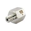 Stainless Steel 304 Thread Adapter, M12x1.25 (Internal) To M8x1 (External), Reducing Metric Connector (1227)