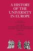 Libro A History Of The University In Europe by Rüegg, Walter - Hardback