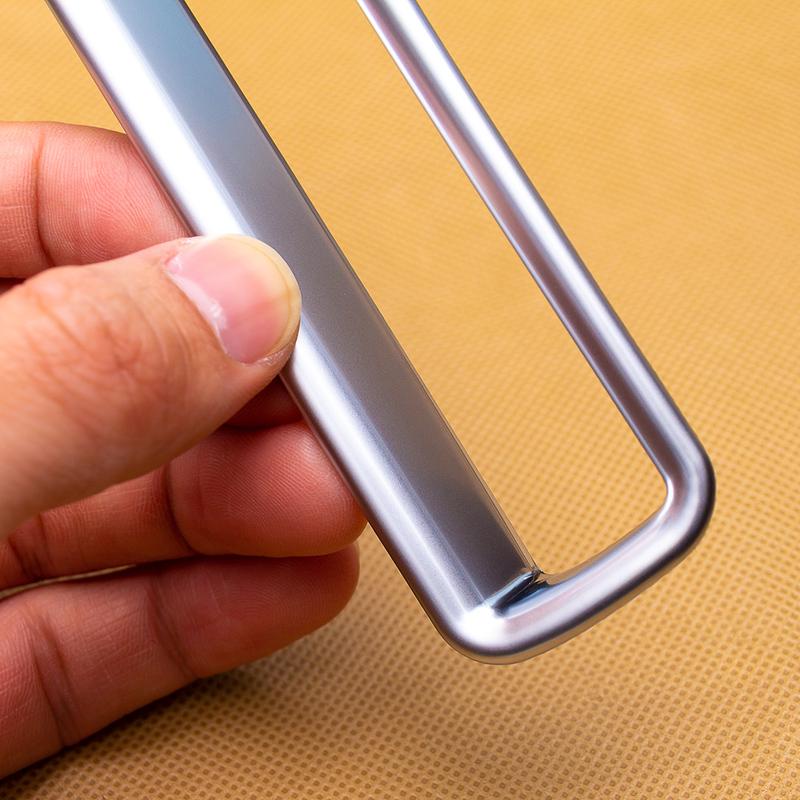 Matte Chrome Interior Center Console Switch Trims Cover For 2021-2025 Nissan Rogue X-Trail T33 Qashqai J12 Accessories