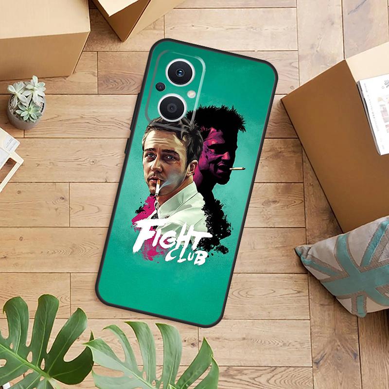 Fight Club Phone Case For OPPO Reno 14 12 11 13 F 10 Pro 8T 7 8 Lite OPPO Find X8 X6 X5 X9 Pro Cover