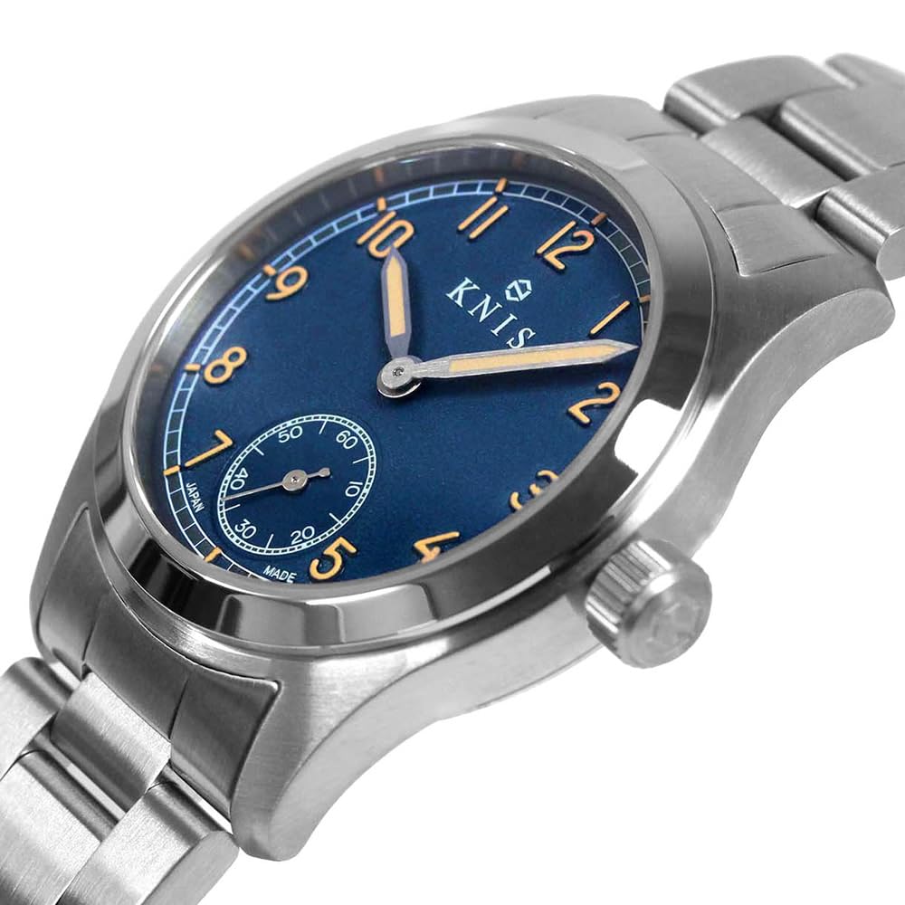 KNIS Japanese-made Watch Sapphire Crystal 10 ATM Water Resistance Stainless Steel Band KN003-BLSS