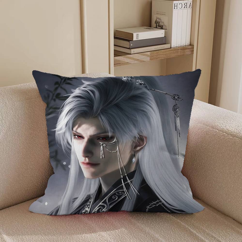 ANIME Qin C-Che Pillow Anime Pillow Sofa Bed Head Pillow Cover Cushion Cover 45x45 Cm Fashion