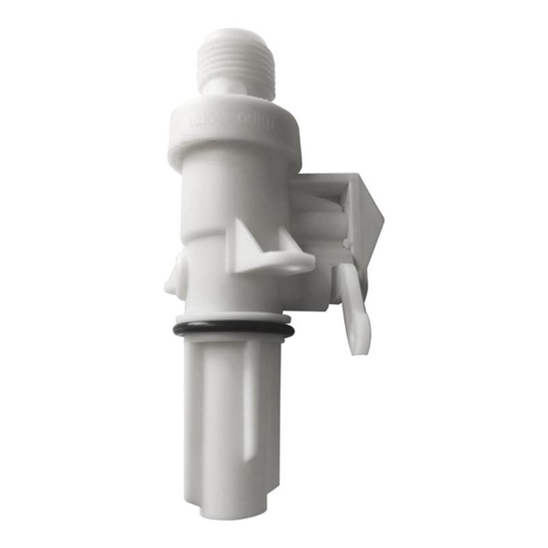 Trailer Toilet Repair Kit Plastic Replacement 13168 Water Control Assembly with Seal Gaskets and Threaded Fitting for Thetford IV Bathroom Maintenance
