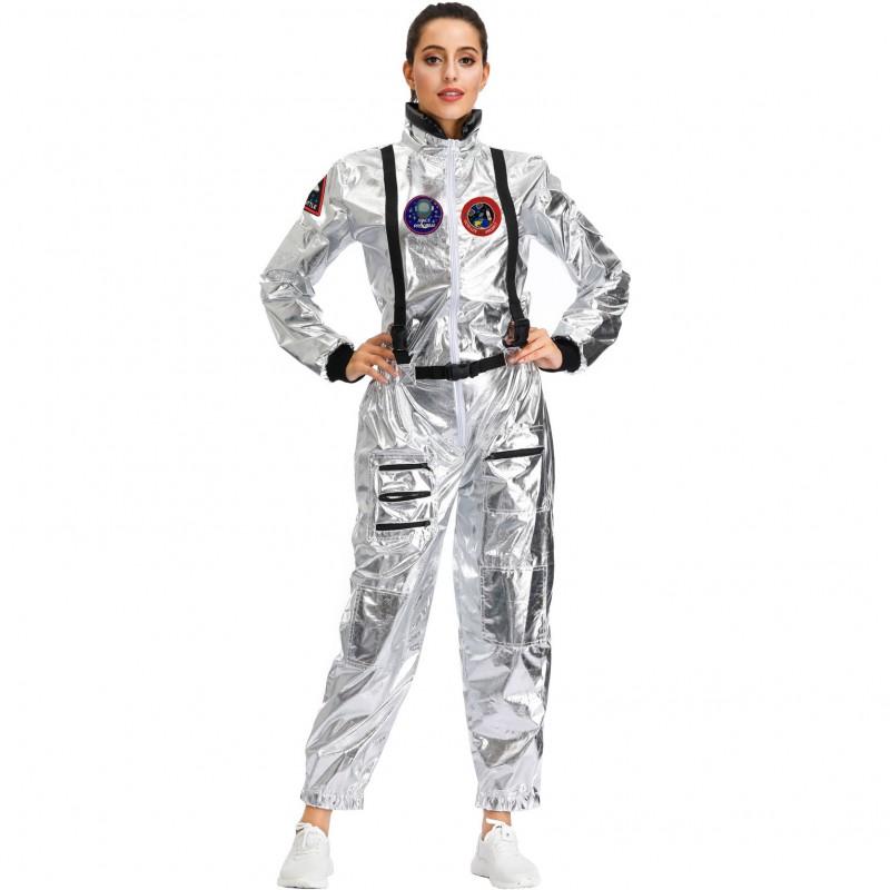 M-XL Halloween Couple Space Costume Wandering Earth Cosplay Astronaut Outfit Stage Party