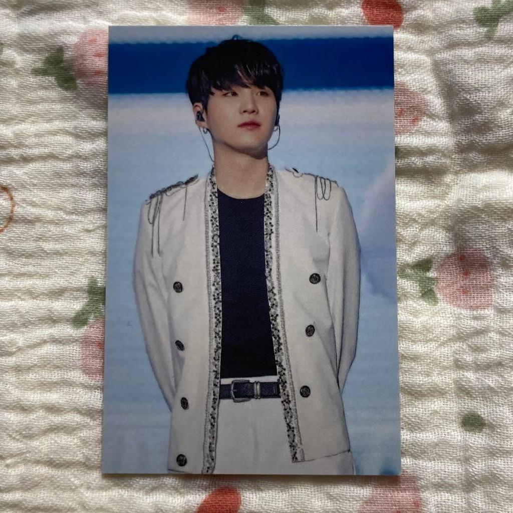 [USED] BTS Yoongi Fan Meeting DVD Japan Exclusive Trading Card